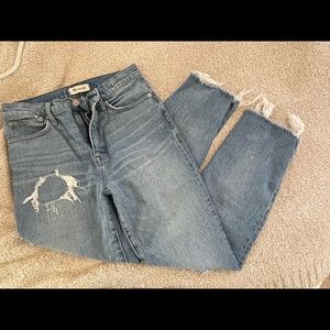 Madewell “Classic Straight Jean”